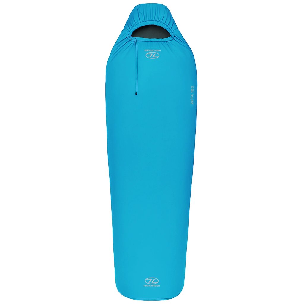Saco de dormir ZETA 150 azul, ultraligero 530 g