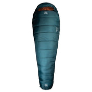 Saco de dormir RAYET 350 en color verde y azul