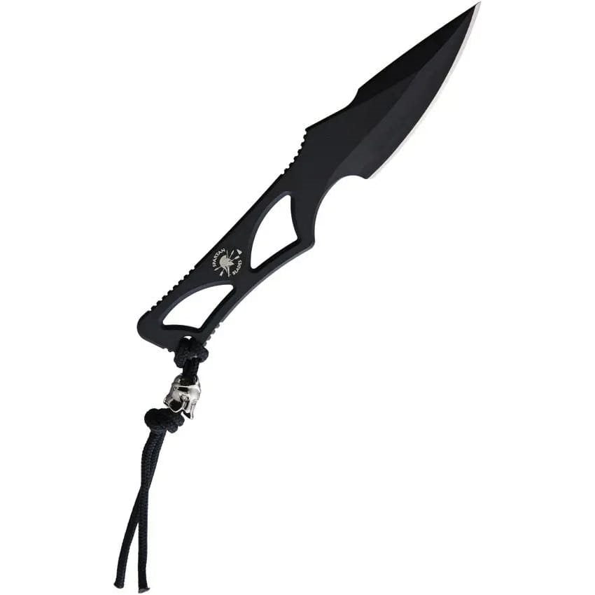 Cuchillo ENYO negro de hoja fija con funda de Kydex, longitud 15,9 cm
