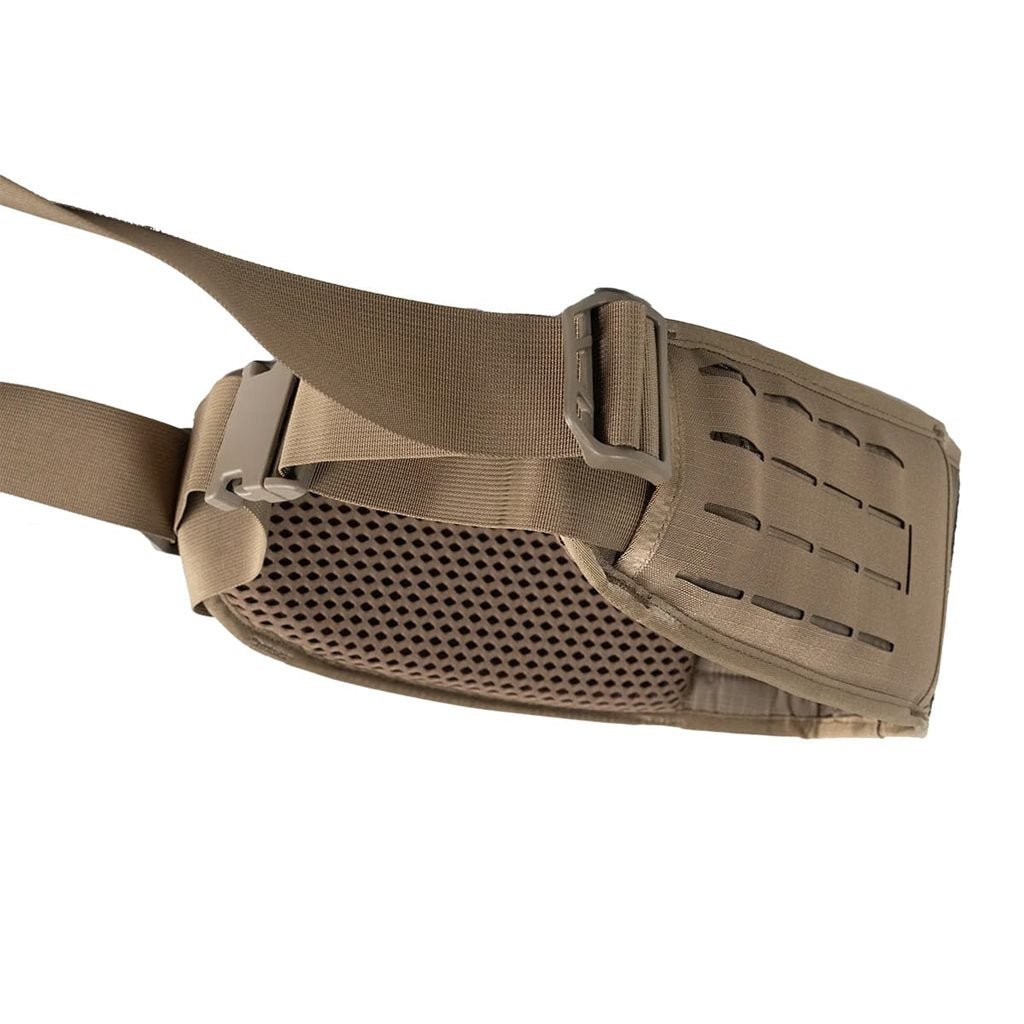Cinturón lumbar de repuesto negro para mochilas Eberlestock