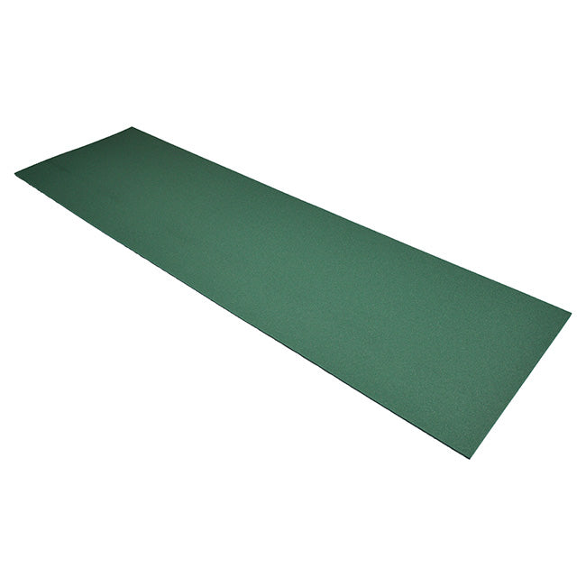 Colchoneta aislante verde oscuro 8 mm, 180x50 cm, polietileno, 200 g