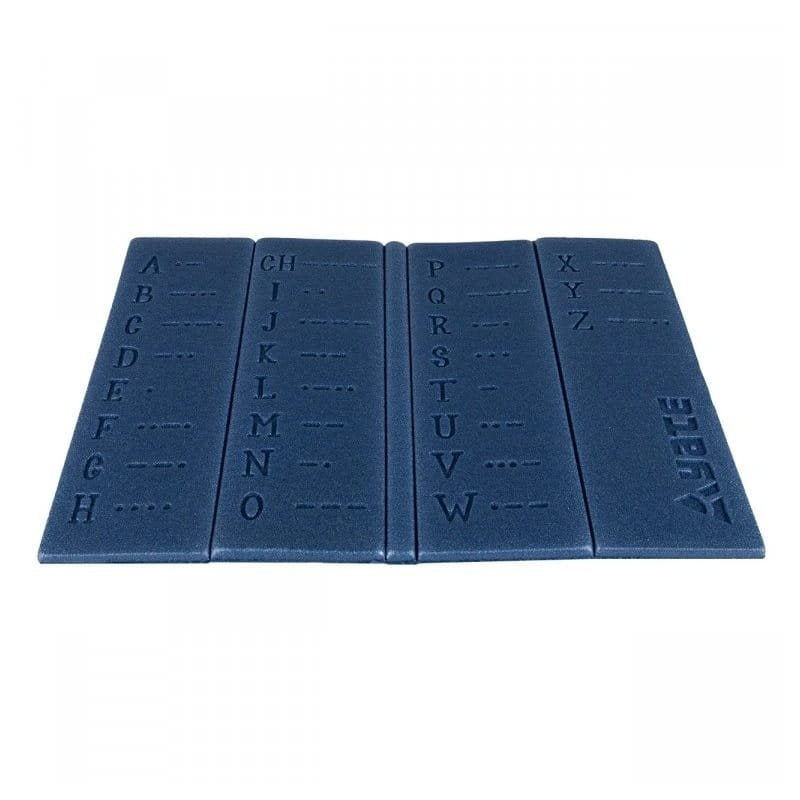 Asiento plegable MORSEOVKA 36 x 26 x 0,8 cm azul oscuro