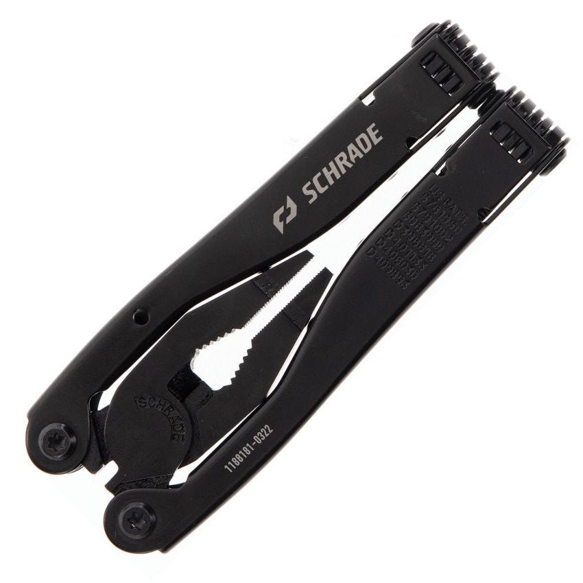 Multiherramienta TOUGH TOOL Schrade negra con 20 funciones