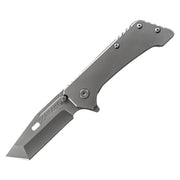 Navaja plegable Schrade 301 Tanto con hoja de acero inoxidable y recubrimiento de titanio