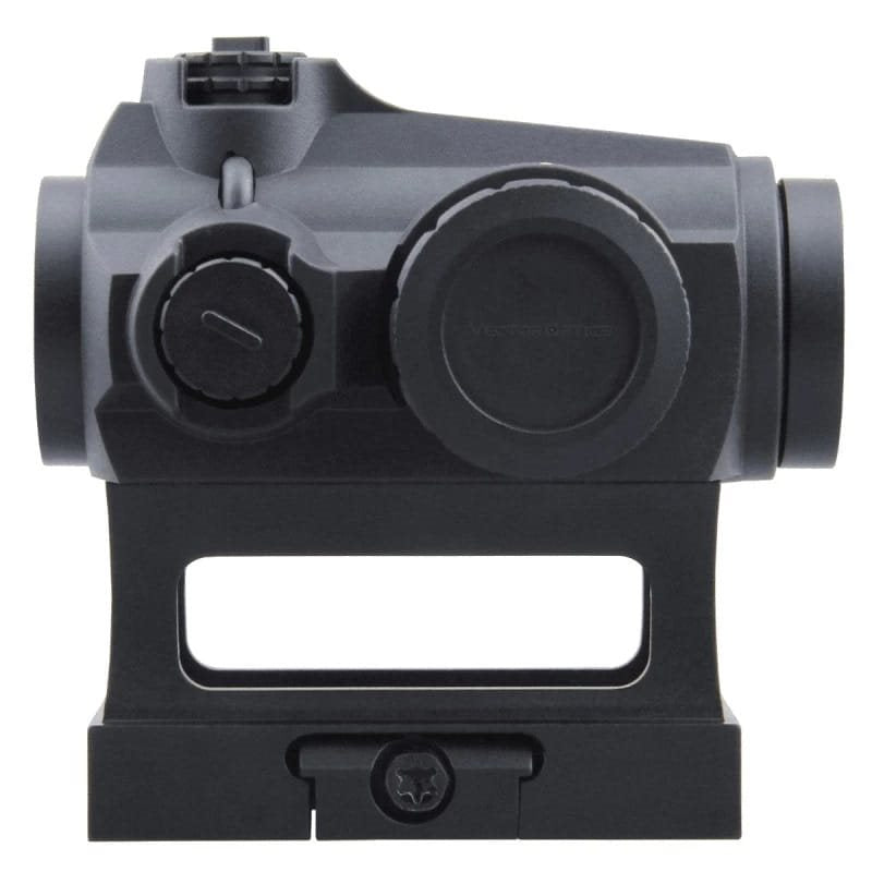 Colimador MAVERICK 1x22 GenIII S-MIL en color negro, compacto y con dos montajes