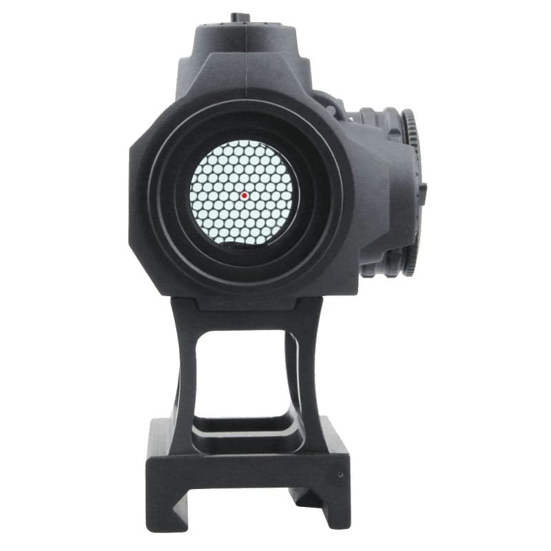 Colimador MAVERICK 1x22 GenIII S-MIL en color negro, compacto y con dos montajes