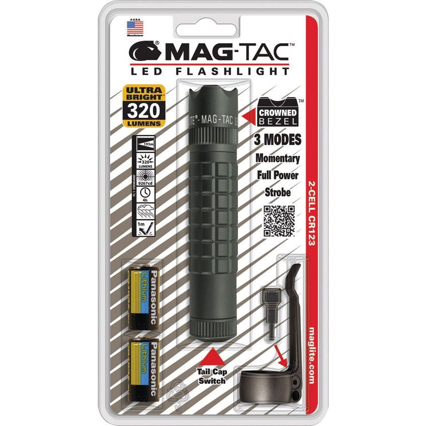 Linterna MAG-TAC LED verde 320 lúmenes SG2LRB6