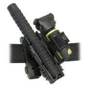 Funda rotativa doble MOLLE para porra telescópica y spray defensivo (SH-121+SH-14)