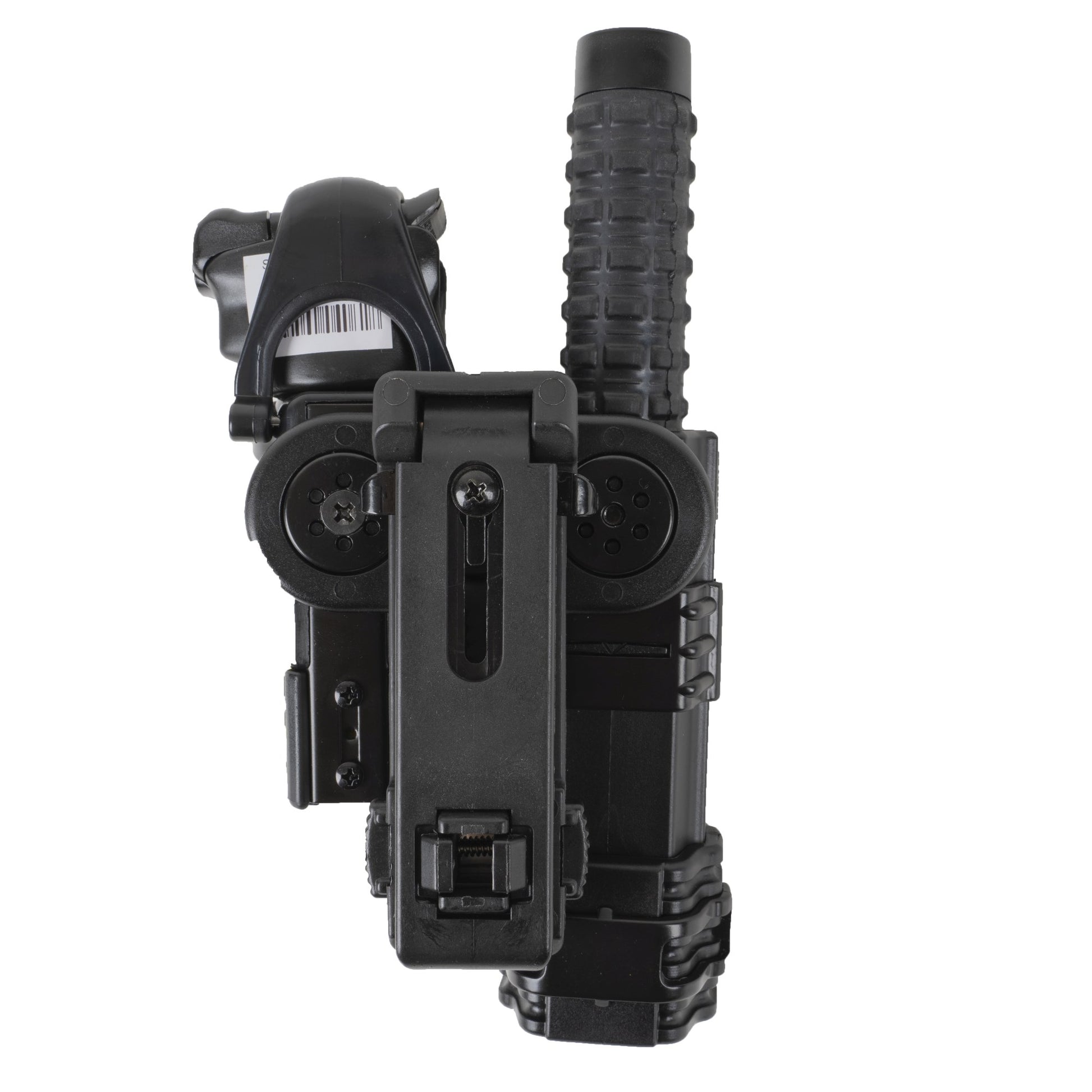 Funda doble rotativa de plástico para porra (16", 18", 21") y spray SH-121 + SHU-14