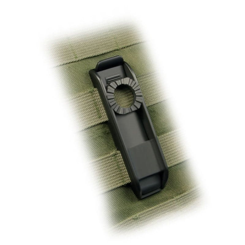 Funda rotativa de plástico para spray de defensa 35 mm con clip UBC-04-1