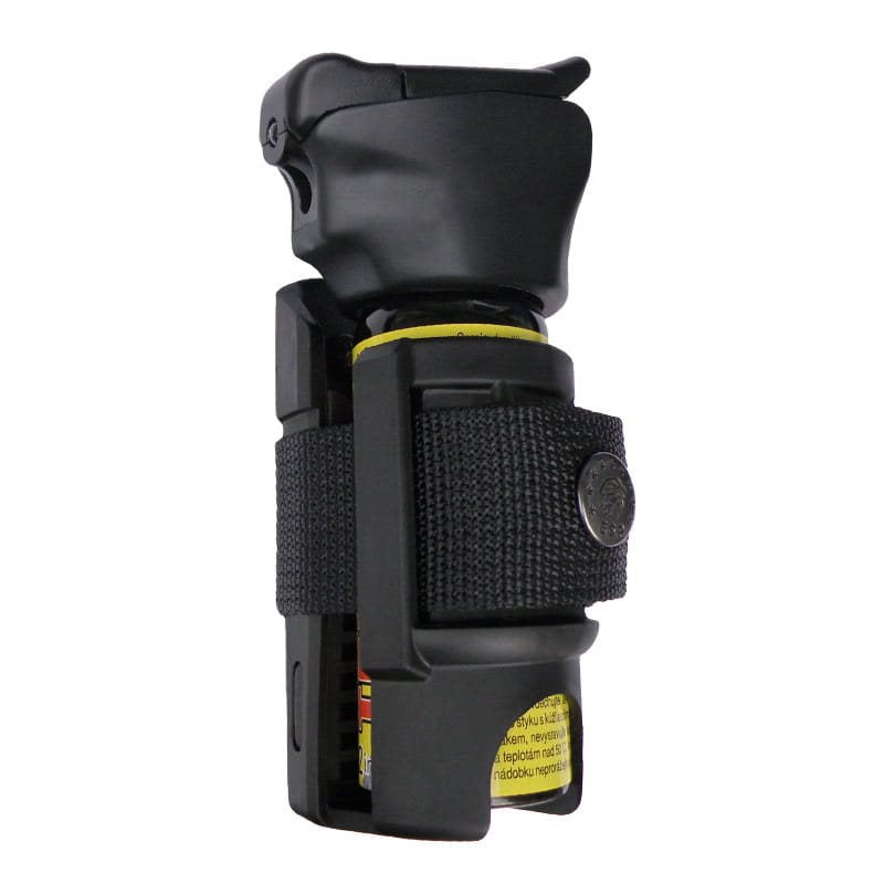 Funda rotativa de plástico para spray de defensa 35 mm con clip UBC-04-1