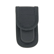 Funda de nylon negra para navaja plegable 3" (7,6 cm, hasta 1,5 cm de grosor)