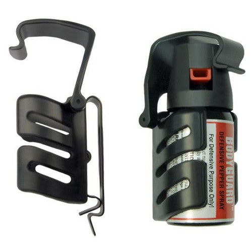 Funda de plástico universal para spray 40 ml con clip metálico