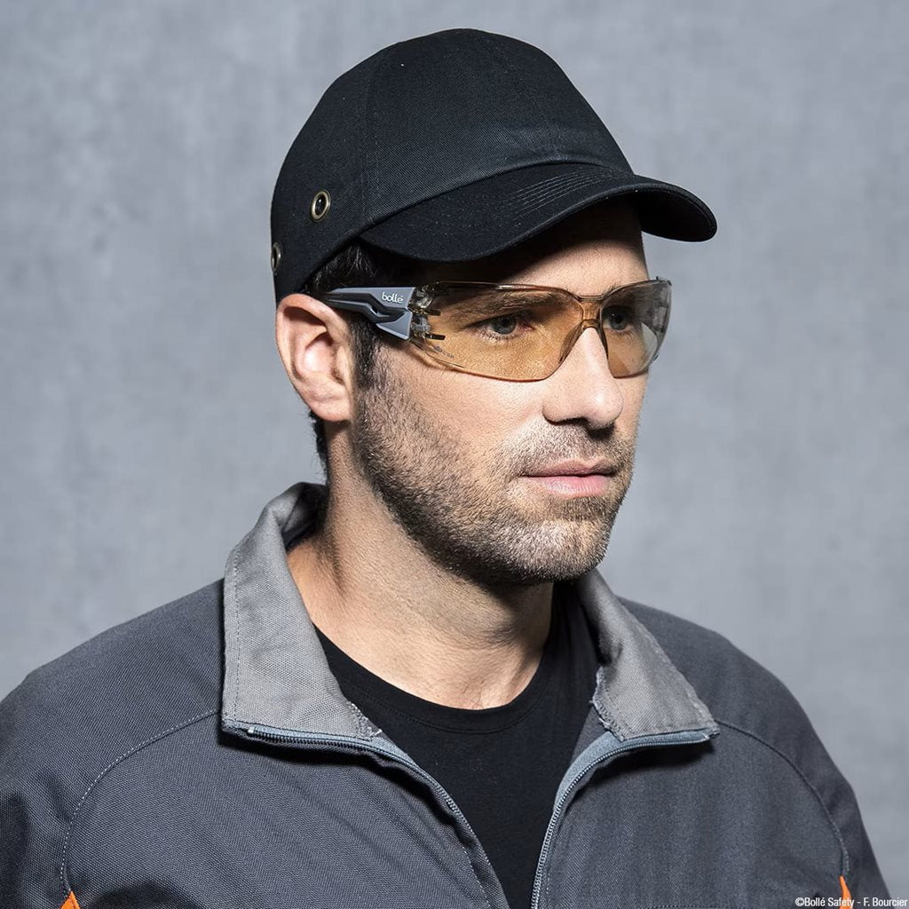 Gafas de protección SILEX+ PLATINUM de BOLLÉ con montura ligera y lentes PLATINUM que reducen el vaho y evitan arañazos