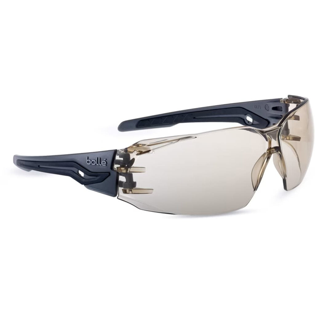 Gafas de protección SILEX+ PLATINUM de BOLLÉ con montura ligera y lentes PLATINUM que reducen el vaho y evitan arañazos