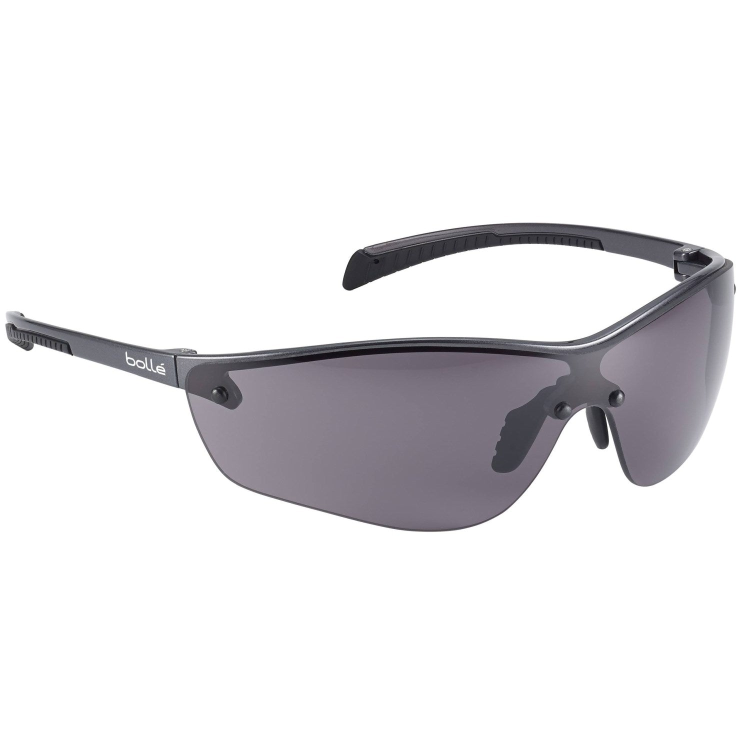 Gafas de protección SILIUM+ con cristales ahumados y recubrimiento PLATINUM®