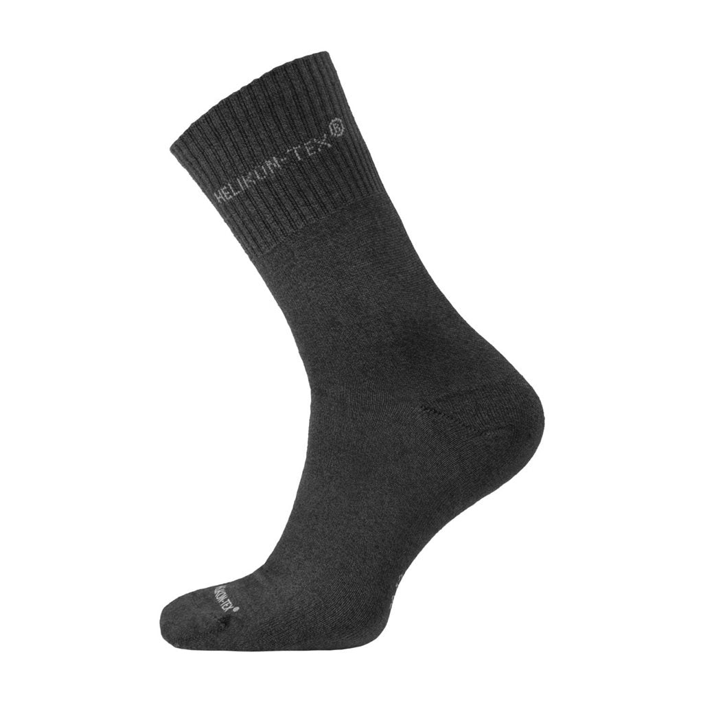 Calcetines ALL ROUND negros set 3 uds, tejidos transpirables y reforzados