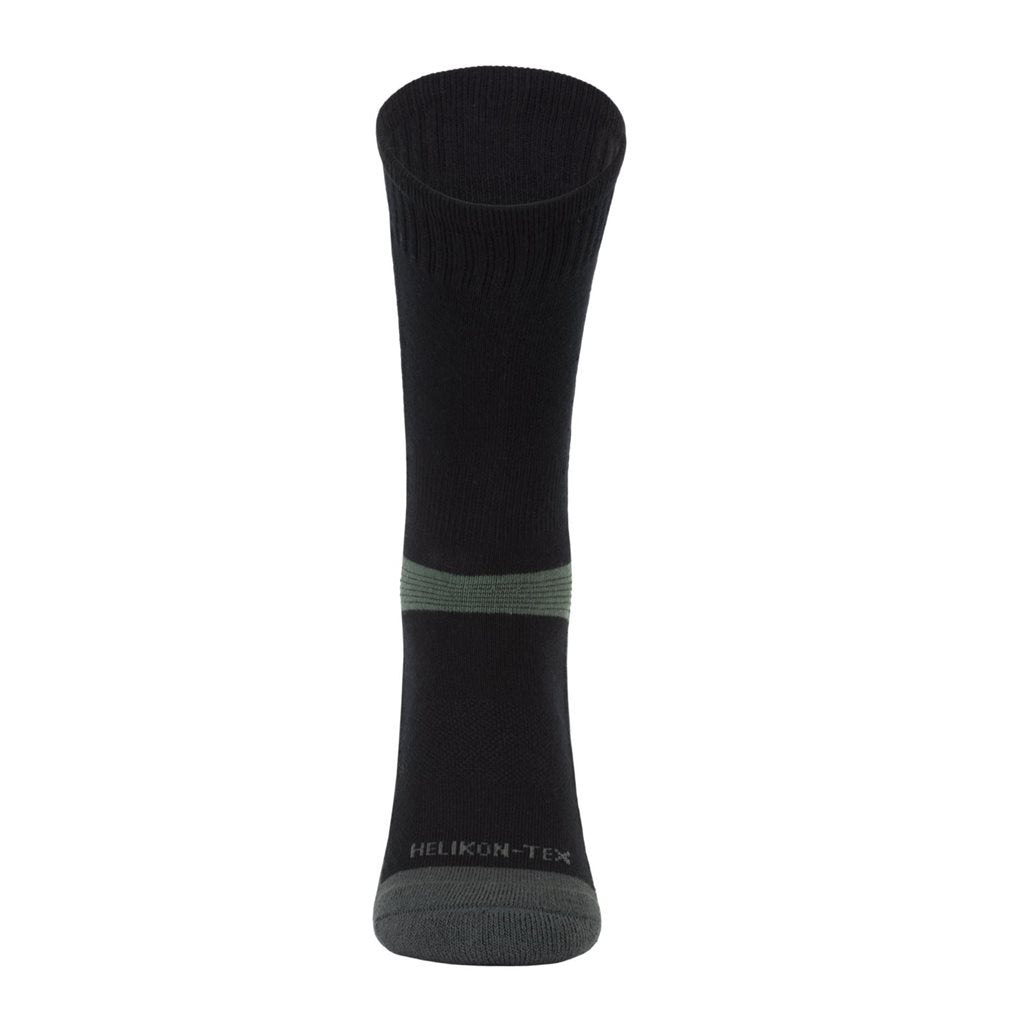 Calcetines Mediumweight negros, resistentes, con alto contenido de lana para clima frío