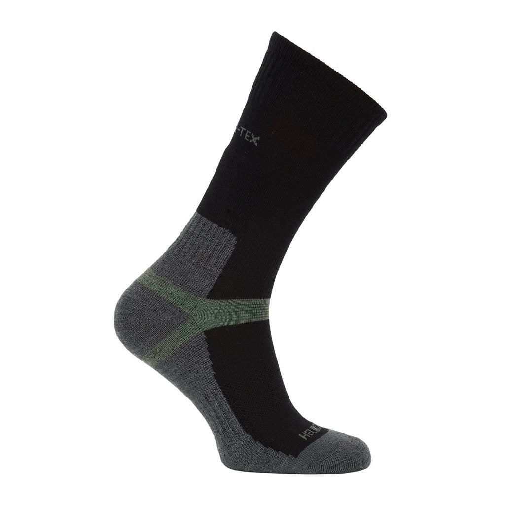 Calcetines Mediumweight negros, resistentes, con alto contenido de lana para clima frío