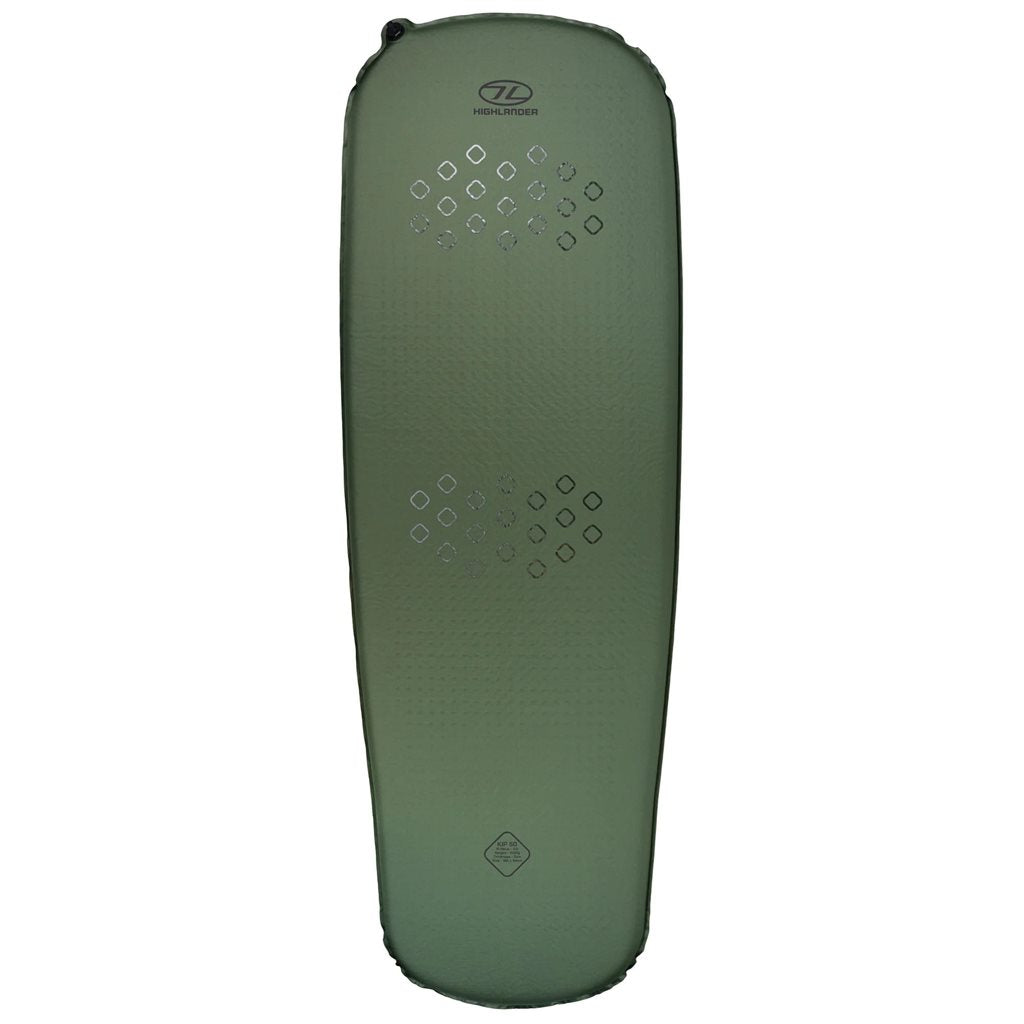 Colchoneta autoinflable antideslizante KIP MAT 50 mm, 190 x 64 x 5 cm