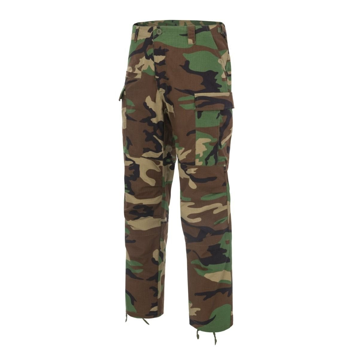 Pantalones BDU MK2 woodland en camuflaje, vista frontal