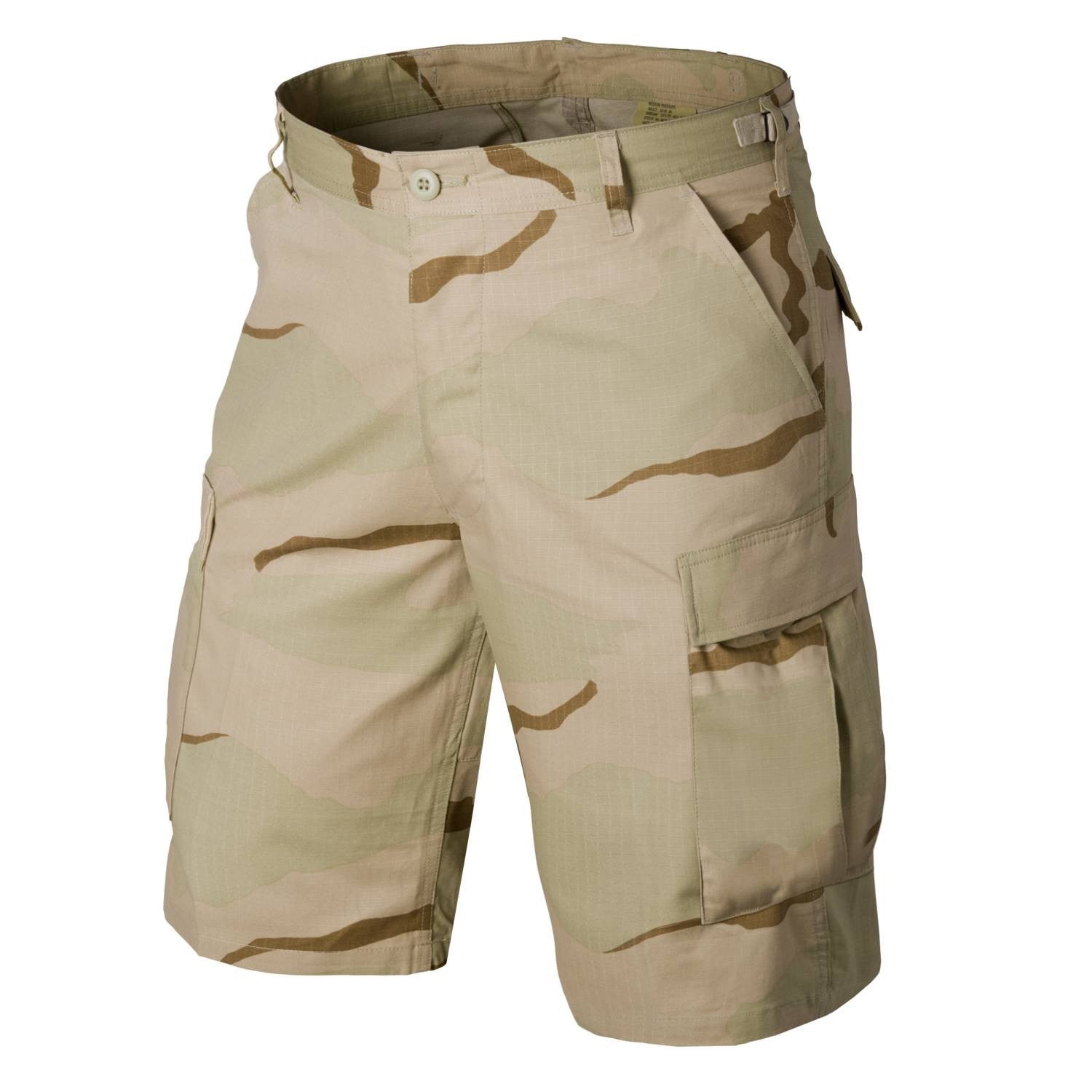 Pantalones cortos Helikon-Tex corte BDU en tejido rip-stop