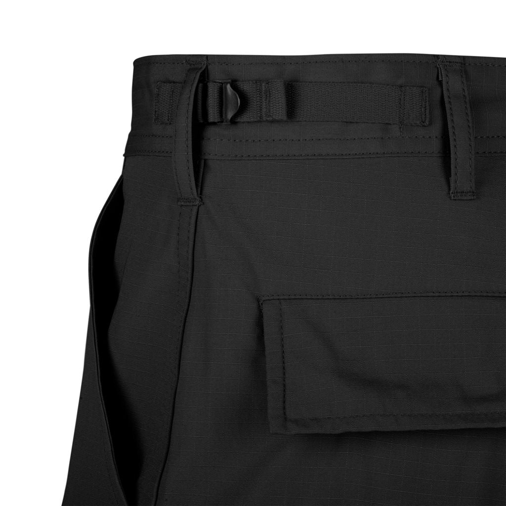 Pantalones cortos corte BDU rip-stop negros Helikon-Tex