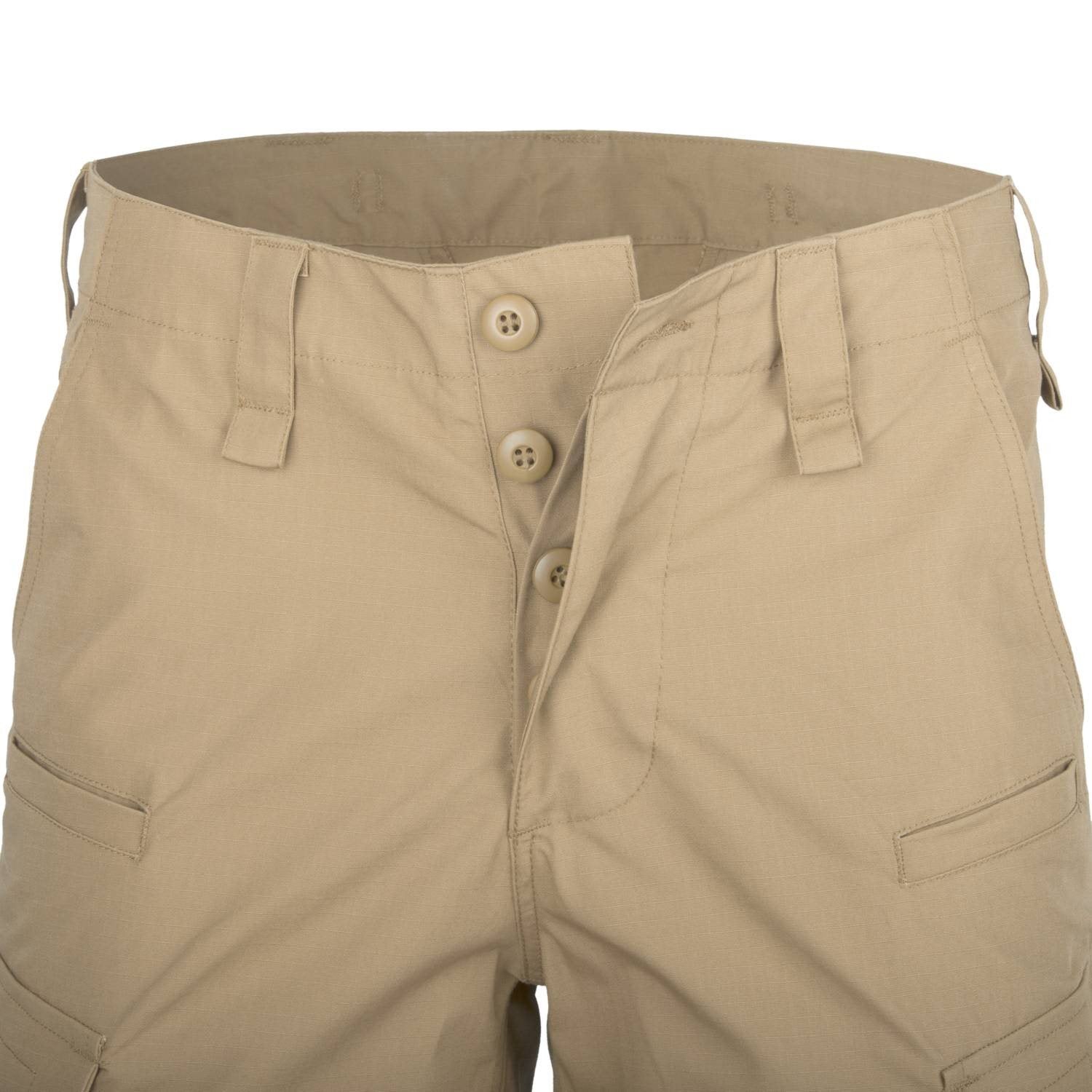 Pantalones cortos CPU khaki 100% algodón rip-stop - Helikon-Tex