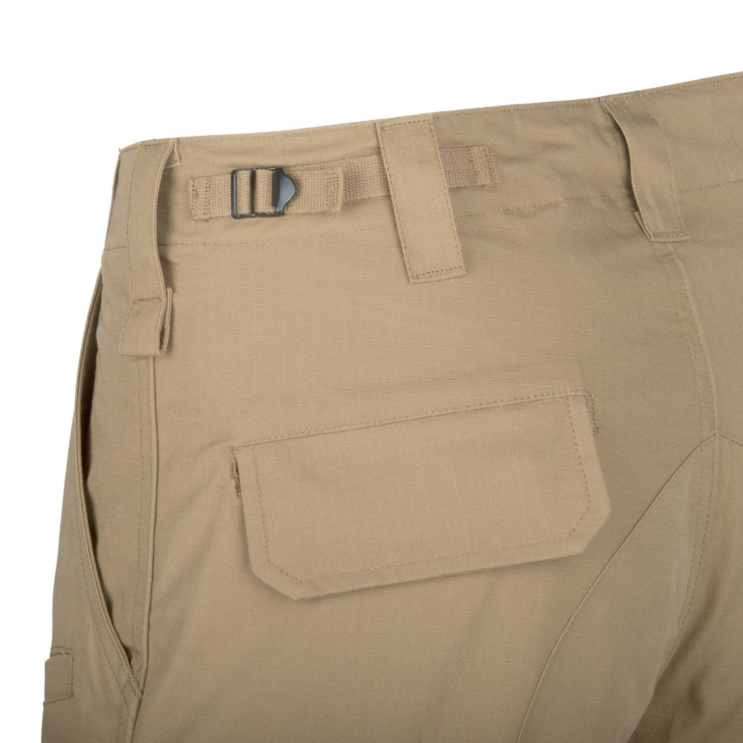 Pantalones cortos CPU khaki 100% algodón rip-stop - Helikon-Tex