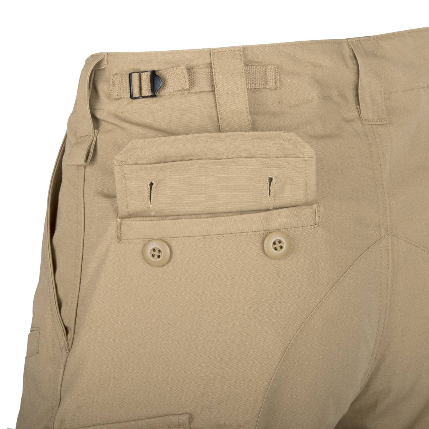 Pantalones cortos CPU khaki 100% algodón rip-stop - Helikon-Tex