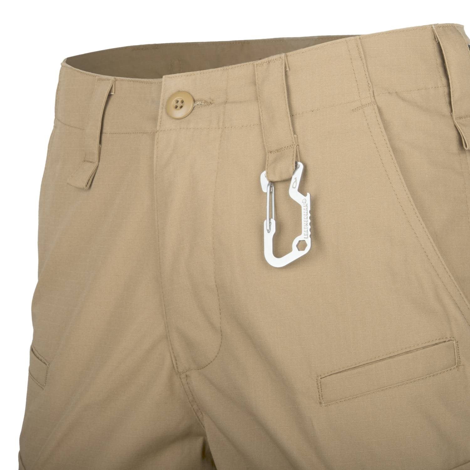 Pantalones cortos CPU khaki 100% algodón rip-stop - Helikon-Tex