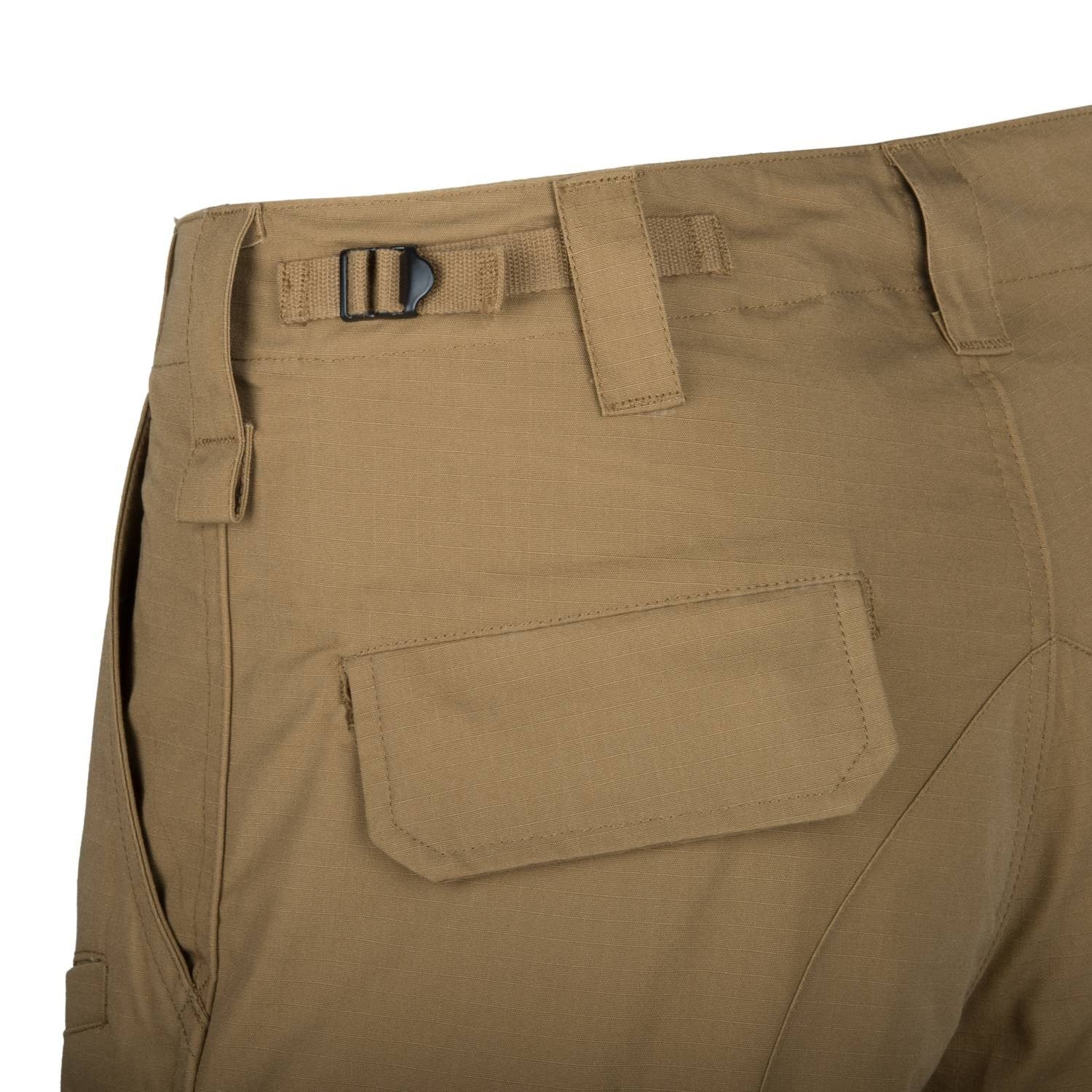 Pantalones cortos CPU rip-stop negros Helikon-Tex