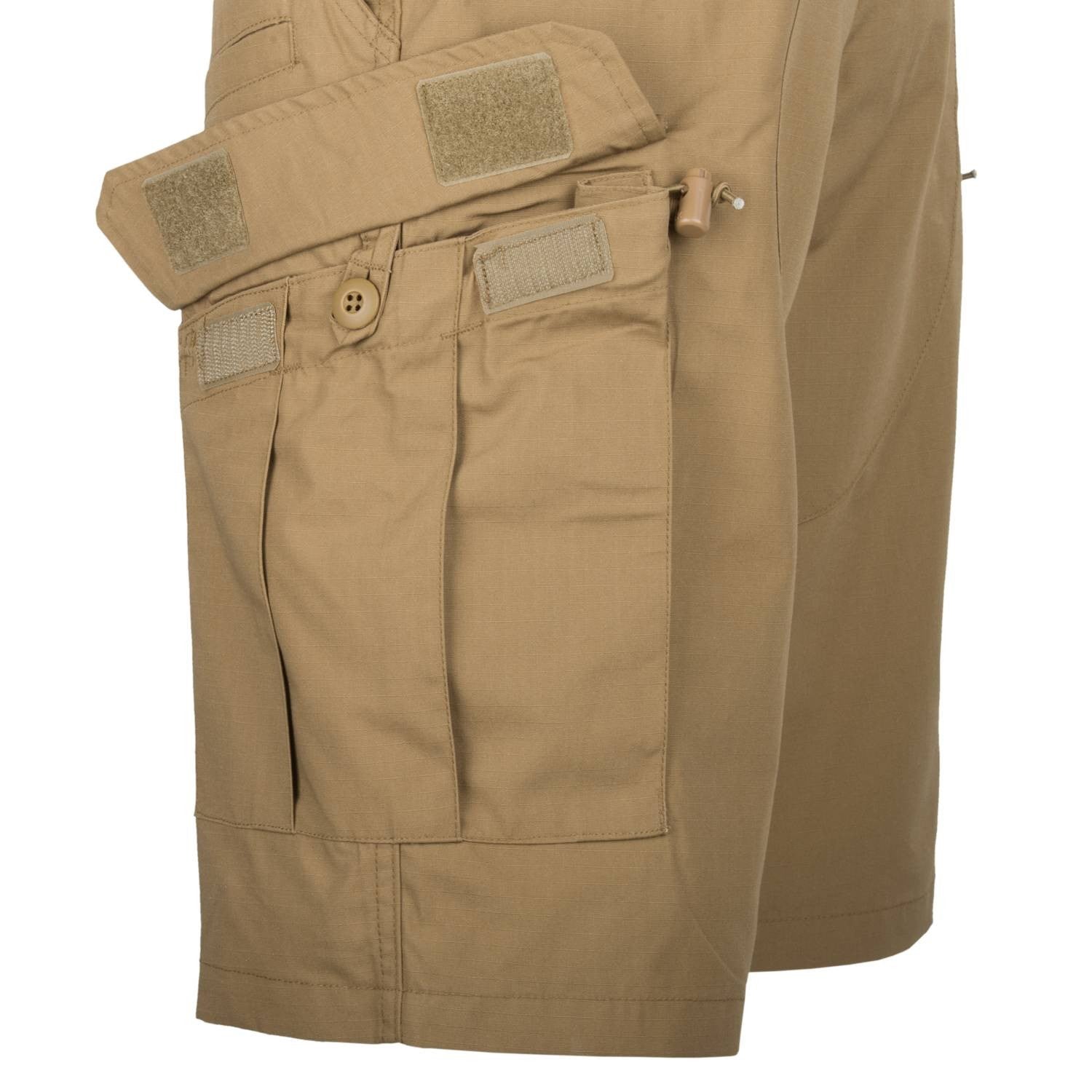 Pantalones cortos CPU rip-stop negros Helikon-Tex