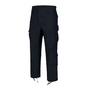 Pantalones CPU rip-stop azul marino con refuerzos y diez bolsillos