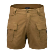 Pantalones cortos cargo COYOTE rip-stop stretch