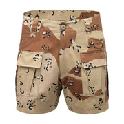 Pantalones cortos CARGO rip-stop stretch 6-COL DESERT