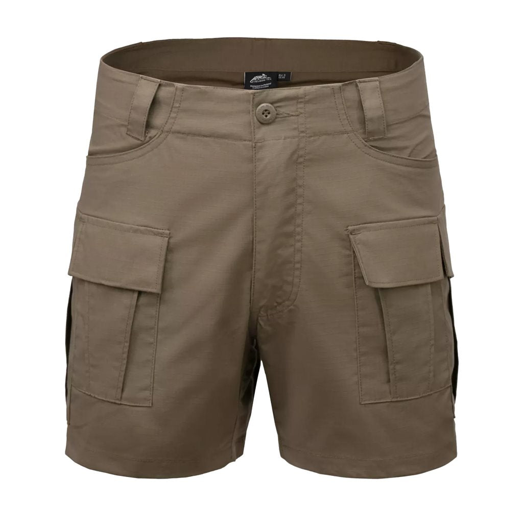 Pantalones cortos CARGO rip-stop stretch con múltiples bolsillos