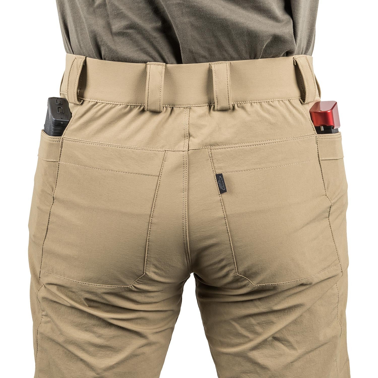 Pantalones tácticos COVERT VersaStretch® KHAKI de HELIKON
