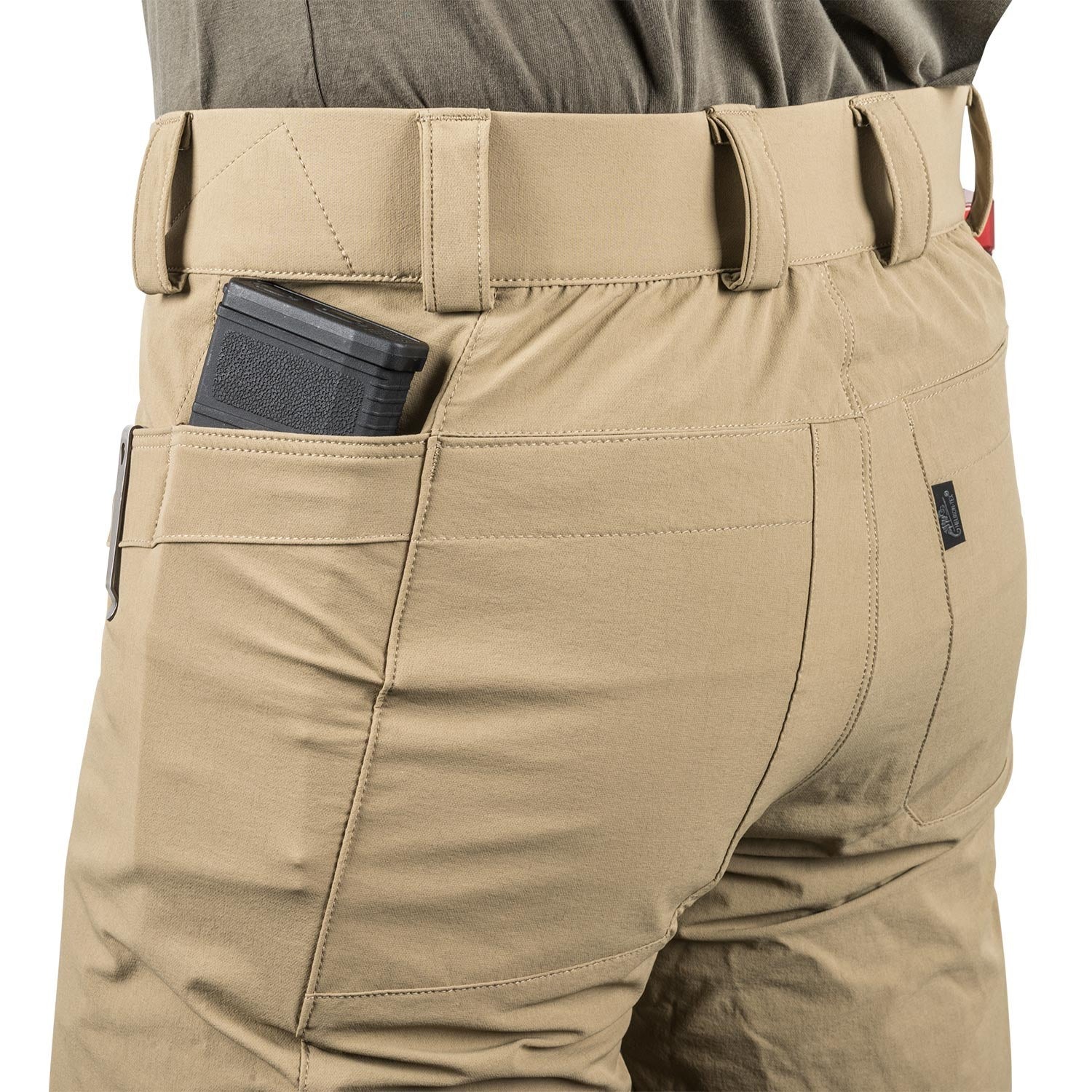 Pantalones tácticos COVERT VersaStretch® KHAKI de HELIKON
