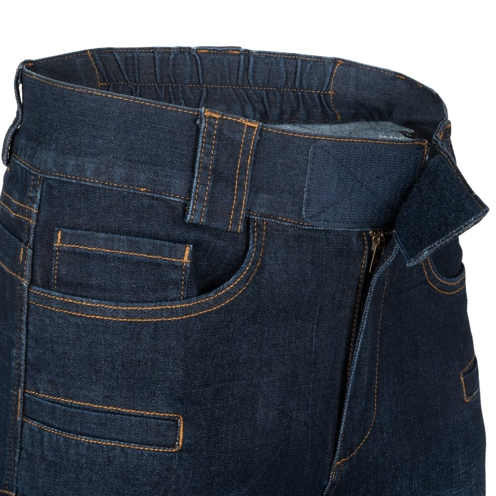 Pantalones vaqueros tácticos GREYMAN JEANS® gris con múltiples bolsillos
