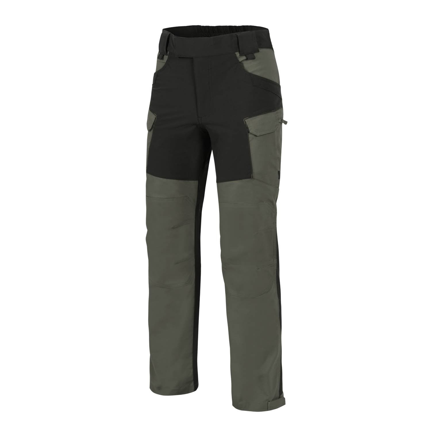 Pantalones HYBRID OUTBACK TAIGA negros - vista frontal