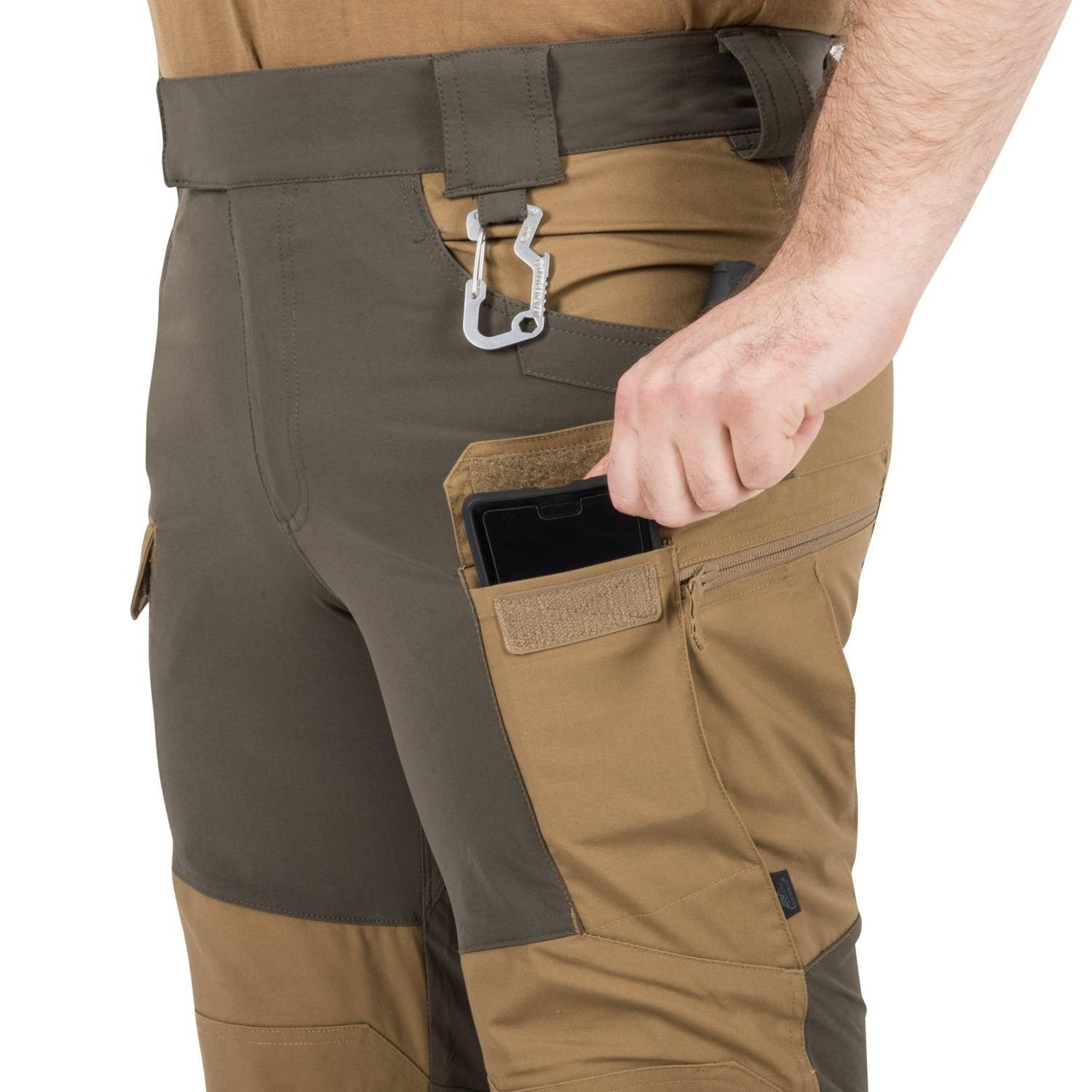 Pantalones Hybrid Outback Taiga negros