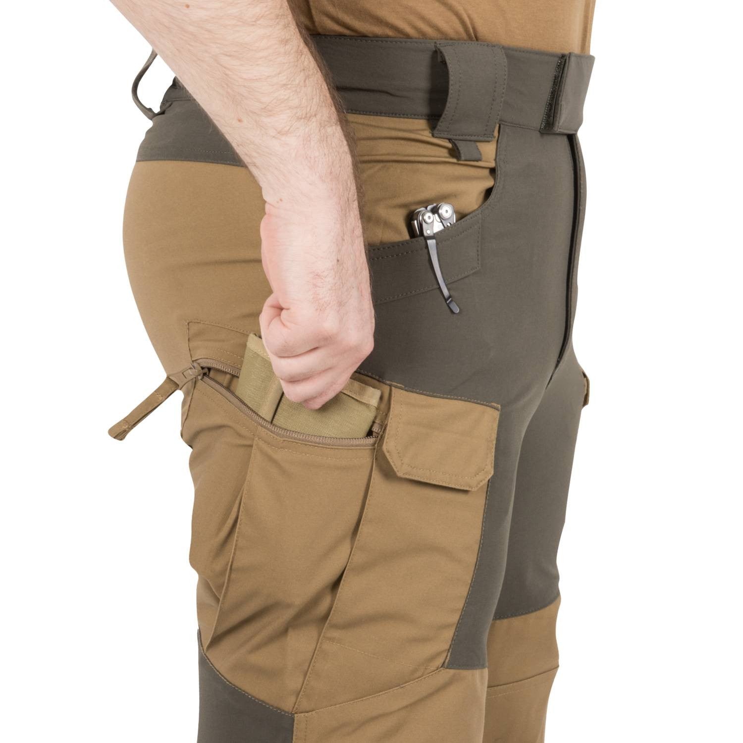Pantalones Hybrid Outback Taiga negros