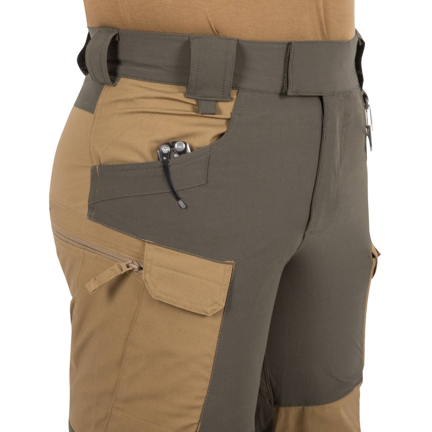 Pantalones Hybrid Outback Taiga negros