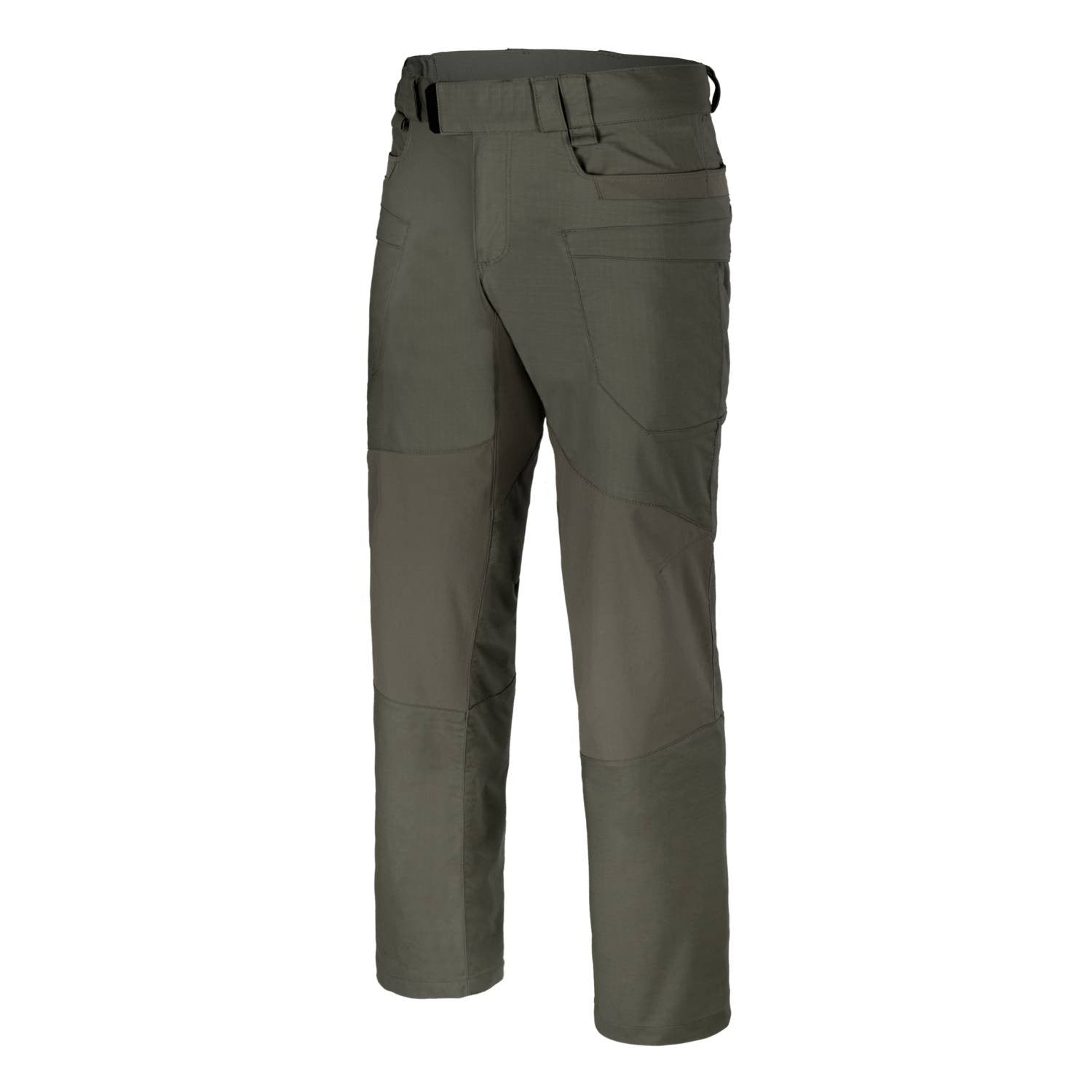 Pantalones híbridos tácticos en rip-stop y softshell con ocho bolsillos