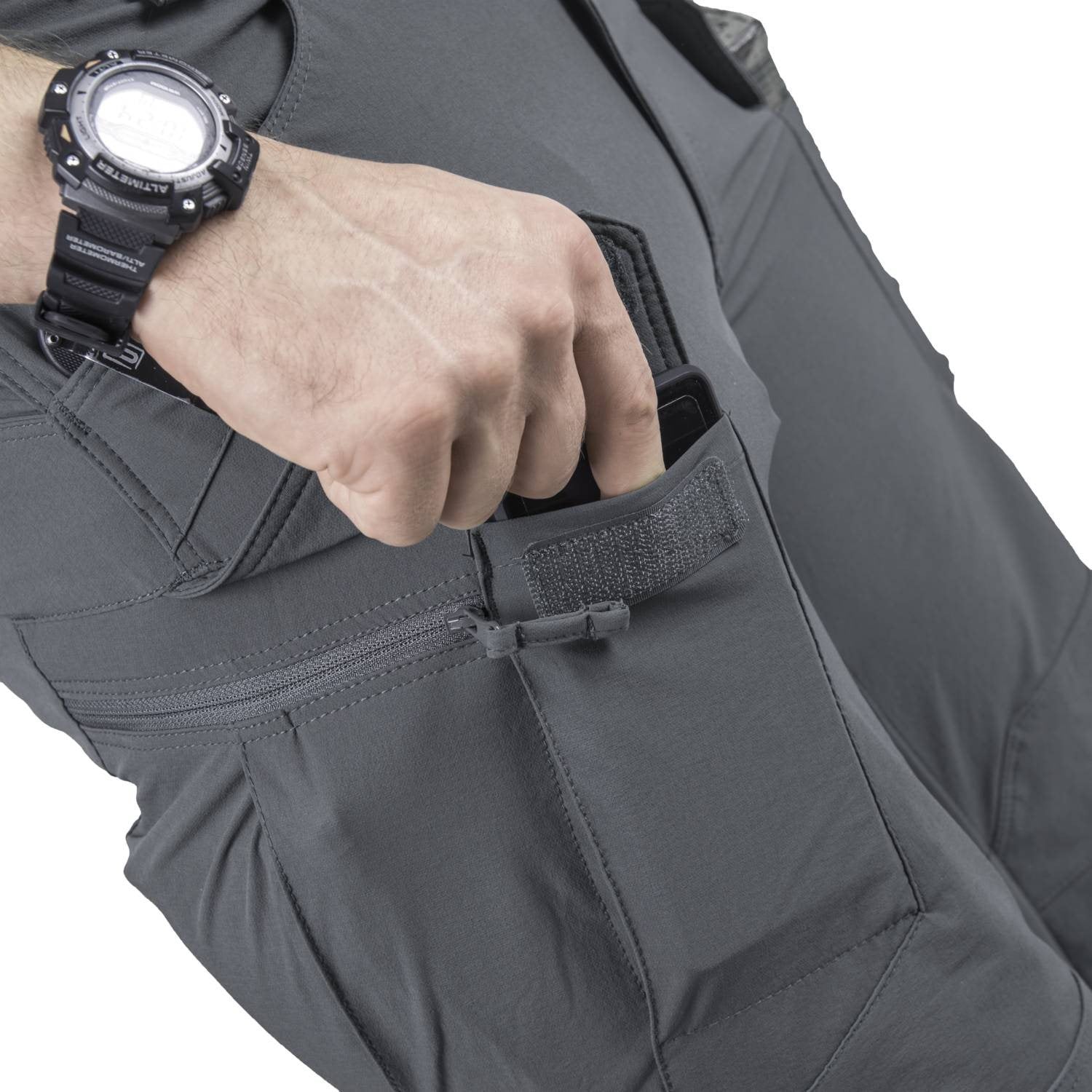 Pantalones OUTDOOR TACTICAL LITE® negros HELIKON-TEX