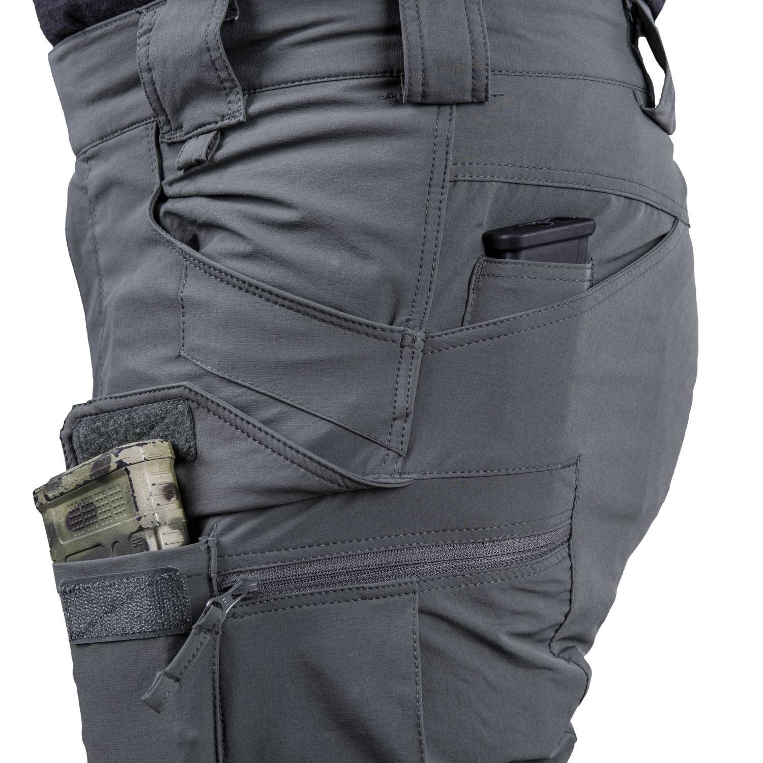 Pantalones OUTDOOR TACTICAL LITE® negros HELIKON-TEX
