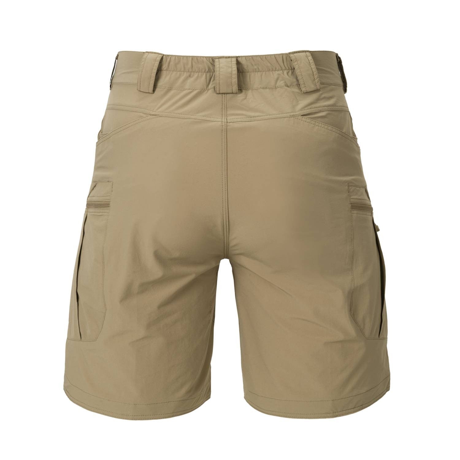 Bermudas OTS VersaStretch Lite negras, 8 bolsillos, diseño ligero para clima cálido