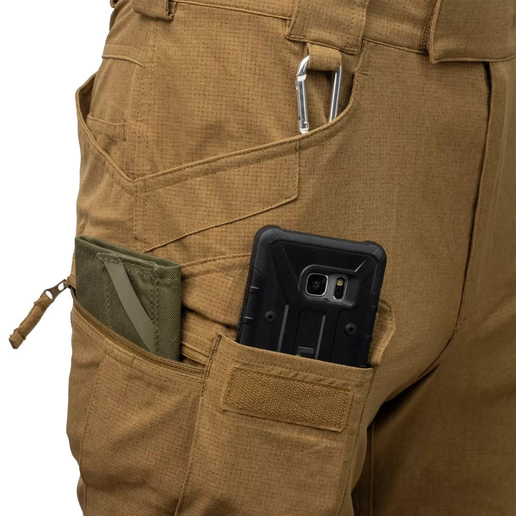 Pantalones cortos OTS Ultra Aero-Tech negros, diez bolsillos
