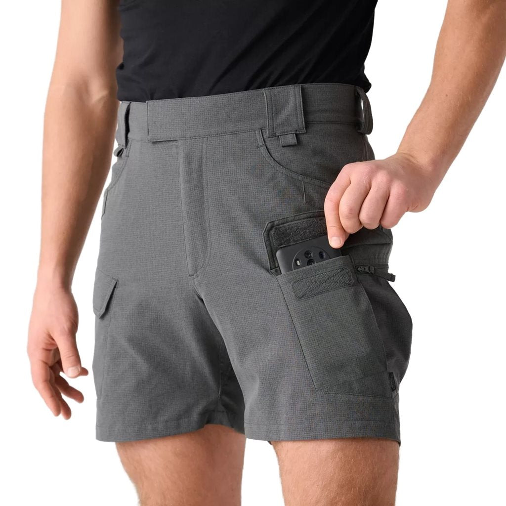 Pantalones cortos OTS Ultra Aero-Tech negros, diez bolsillos